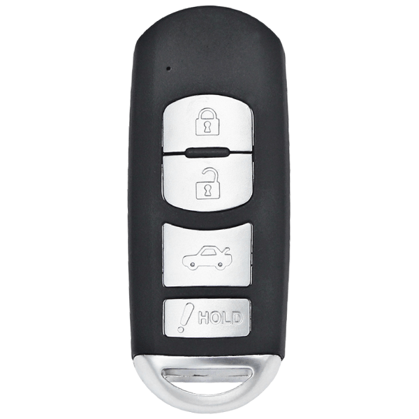 UrbanX Aftermarket Replacement 2010-2013 Mazda 3 Key Fob – FCC: WAZX1T763SKE11A03 – PN: BBY2675RY – 4 Button UrbanX Aftermarket Replacement 2010-2013 Mazda 3 Key Fob – FCC: WAZX1T763SKE11A03 – PN: BBY2675RY – 4 Button - Image 1