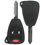 UrbanX Replacement 2006-2010 Chrysler PT Cruiser Key Fob – FCC: OHT692427AA, OHT692713AA – PN: 56040649AC – 3 Button - Image 3