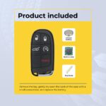 UrbanX Replacement 2019 Jeep Grand Cherokee Key Fob – FCC: M3N-40821302, M3N40821302 – PN: 68143526, 68143505, 68150061 – 5 Button - Image 6