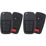 UrbanX (2-Pack) Replacement 2009 Pontiac G8 Key Fob – FCC: OUC6000083 – PN: 92237316 – 5 Button