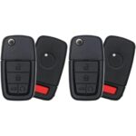 UrbanX (2-Pack) Replacement 2009 Pontiac G8 Key Fob – FCC: OUC6000083 – PN: 92237316 – 5 Button