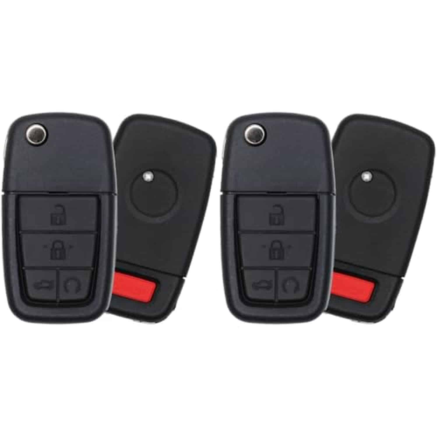 Approved UrbanX catalog image UrbanX (2-Pack) Replacement 2008 Pontiac G8 Key Fob – FCC: OUC6000083 – PN: 92237316 – 5 Button - Image 1
