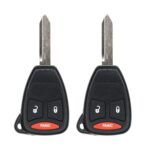 UrbanX (2-Pack) Replacement 2005 Dodge Durango Key Fob – FCC: KOBDT04A – PN: 05183348AA – 3 Button - Image 2