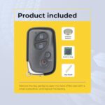 UrbanX Replacement 2009-2011 Lexus LX570 Key Fob – FCC: HYQ14AEM, HYQ14AAB – PN: 89904-60061, 89904-60A00 – 4 Button - Image 6