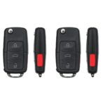 UrbanX (2-Pack) Replacement 2007-2011 Volkswagen EOS Key Fob – FCC: NBG92596263, 1K0959753P – PN: 1K0959753P – 4 Button - Image 3