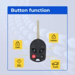 UrbanX (2-Pack) Replacement 2018 Ford Transit Connect Key Fob – FCC: CWTWB1U793, OUC6000022, 164-R8126, 164-R8046 – PN: 164-R8046, 164-R8126 – 3 - Image 5
