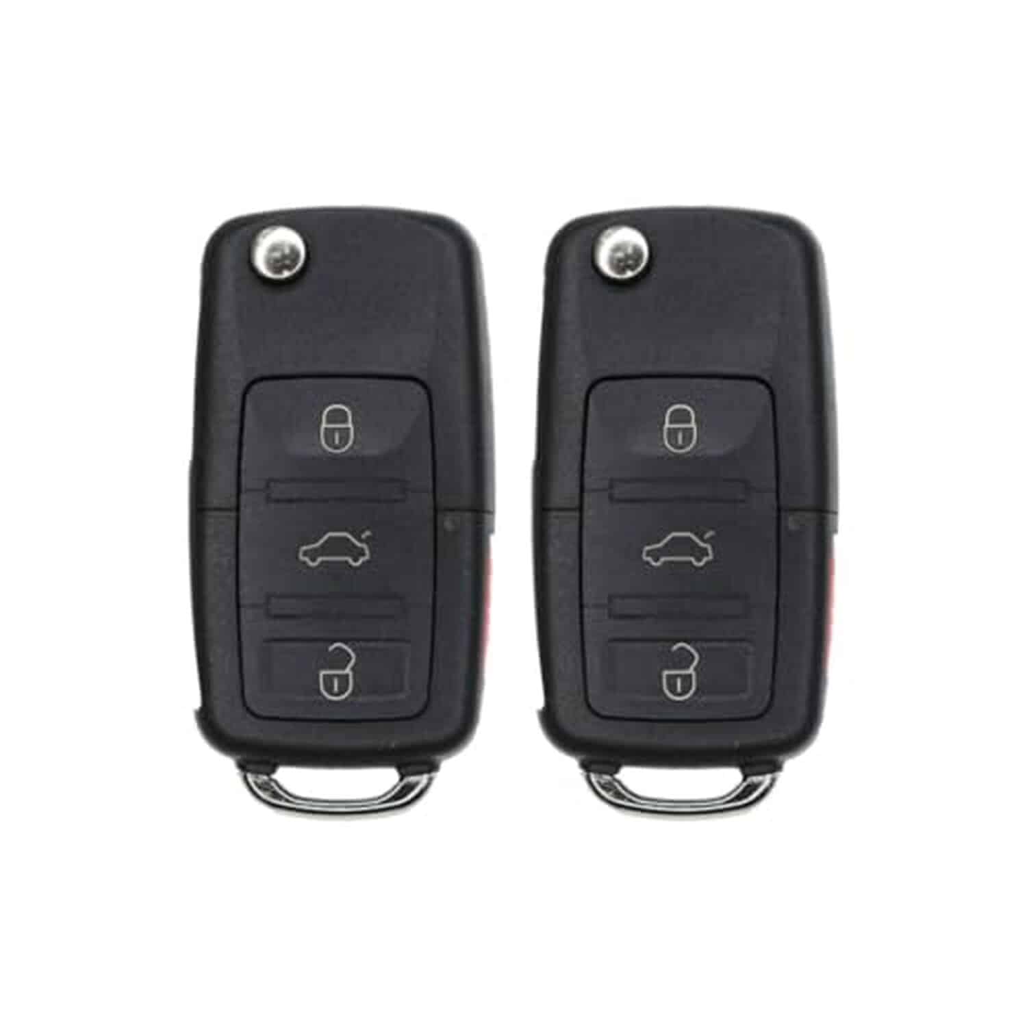 Approved UrbanX catalog image UrbanX (2-Pack) Replacement 2010 Volkswagen EOS Key Fob – FCC: NBG92596263, 1K0959753P – PN: 1K0959753P – 4 Button - Image 1