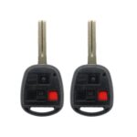 UrbanX (2-Pack) Replacement 2003 Lexus GX470 Key Fob – FCC: HYQ1512V – PN: 89070-60801 – 3 Button - Image 2