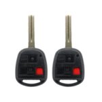 UrbanX (2-Pack) Replacement 2004 Lexus LX470 Key Fob – FCC: HYQ1512V, 2AOKM-LXV1 – PN: 89070-60801, 8907060801 – 3 Button - Image 2
