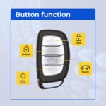 UrbanX Replacement 2014-2015 Hyundai Tucson Key Fob – FCC: TQ8-FOB-4F03 – PN: 95440-2S600 – 4 Button - Image 3