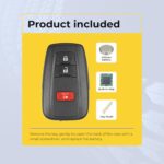 UrbanX Replacement 2016-2021 Toyota Prius Key Fob – FCC: HYQ14FBC – PN: 89904-47530 – 3 Button - Image 6