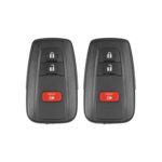 UrbanX (2-Pack) Replacement 2021 Toyota Corolla Hatchback Key Fob – FCC: HYQ14FBN – PN: 8990H-12180, 8990H12180 – 3 Button - Image 2