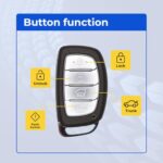 UrbanX Replacement 2014-2015 Hyundai Tucson Key Fob – FCC: TQ8-FOB-4F03 – PN: 95440-2S600 – 4 Button - Image 4