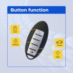 UrbanX Replacement 2013 Nissan Altima Key Fob – FCC: KR5S180144014 – PN: 285E3-3TP5A, 285E3-3TP05, 285E3-9HP5B – 5 Button - Image 7