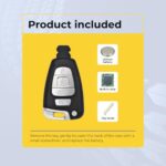 UrbanX Replacement 2007-2012 Hyundai Veracruz Key Fob – FCC: SY5SVISMKFNA04 – PN: 95440-3J600 – 4 Button - Image 7