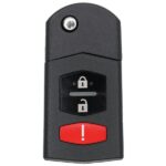 UrbanX Replacement 2011-2014 Mazda 2 Key Fob – FCC: N/A – PN: BCR2-67-5RY – 3 Button - Image 3