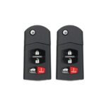 UrbanX (2-Pack) Replacement 2009 Mazda Cx-9 Key Fob – FCC: BGBX1T478SKE125-01 – PN: BBM4-67-5RY – 4 Button