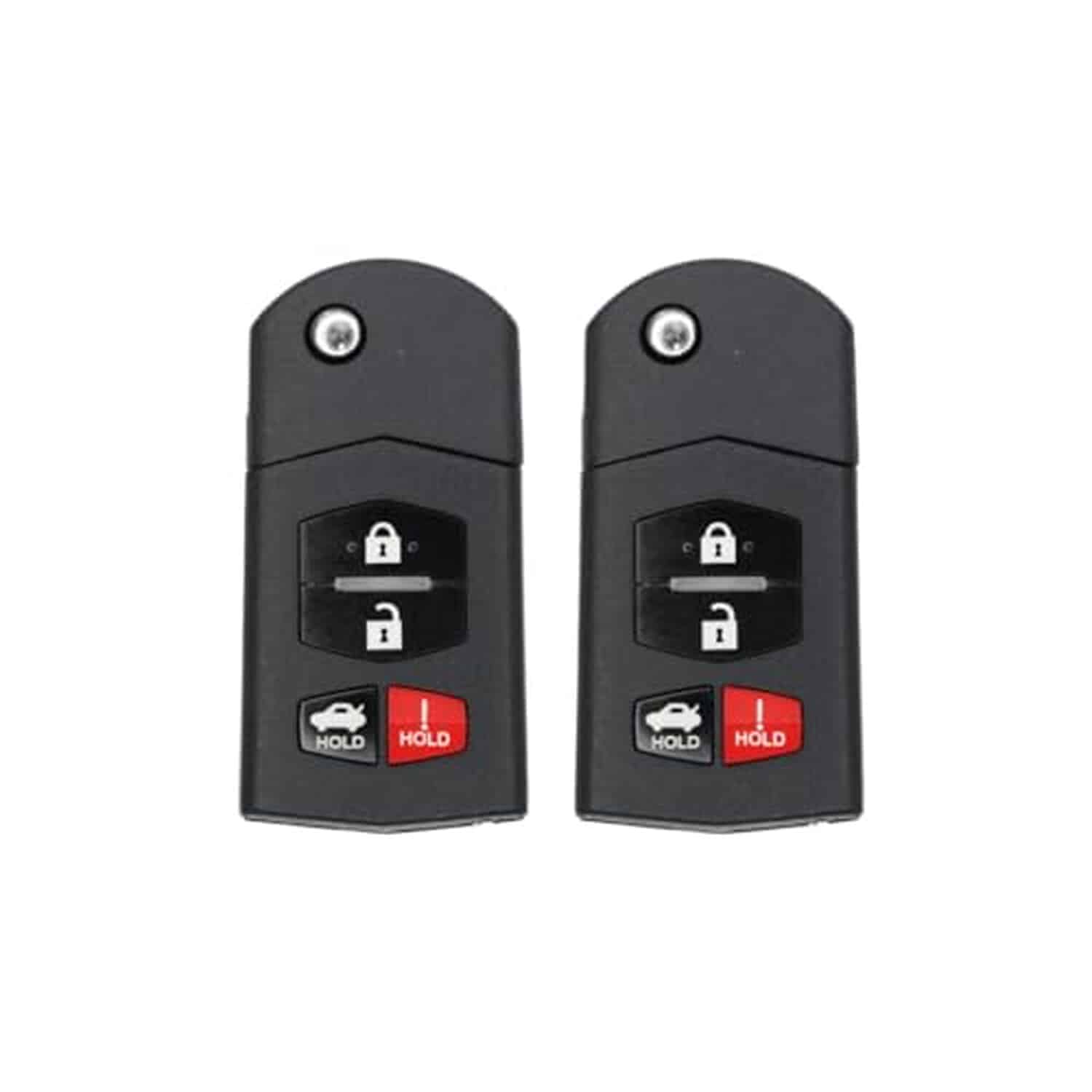 Approved UrbanX catalog image UrbanX (2-Pack) Replacement 2009 Mazda Cx-9 Key Fob – FCC: BGBX1T478SKE125-01 – PN: BBM4-67-5RY – 4 Button - Image 1