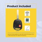 UrbanX Replacement 2003 Lexus RX300 Key Fob – FCC: N14TMTX-1 – PN: 89070-48020 – 3 Button - Image 7