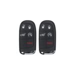 UrbanX (2-Pack) Replacement 2017 Jeep Grand Cherokee Key Fob – FCC: M3N-40821302, M3N40821302 – PN: 68143505, 68150061, 68143523 – 5 Button - Image 2