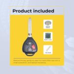 UrbanX Replacement 2009 Toyota Yaris Key Fob – FCC: MOZB41TG – PN: 89070-52850 – 3 Button - Image 7