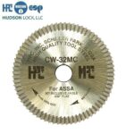 UrbanX Aftermarket HPC – CW-32MC – ASSA Twin Cylinder Cutter – 90º – for HPC Key Machines - image 1