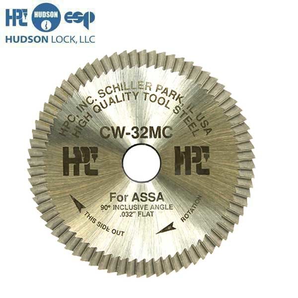 UrbanX Aftermarket HPC – CW-32MC – ASSA Twin Cylinder Cutter – 90º – for HPC Key Machines - image 1