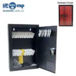 UrbanX Aftermarket HPC – Single-Tag Kekab with Digital Lock – 30 Key Capacity – Black with Red Wood Finish - image 1