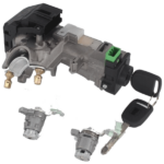 UrbanX Aftermarket Honda CRV Ignition Auto Lock Cylinder And Left Door Cylinder Set Coded - image 1