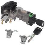 UrbanX Aftermarket Honda CRV Ignition Auto Lock Cylinder And Left Door Cylinder Set Coded - image 1