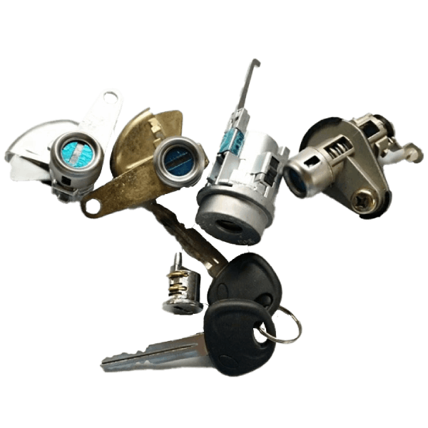 UrbanX Aftermarket Hyundai Elantra Ignition Auto Lock Cylinder Left Right And Trunk Cylinder Set Coded - image 1