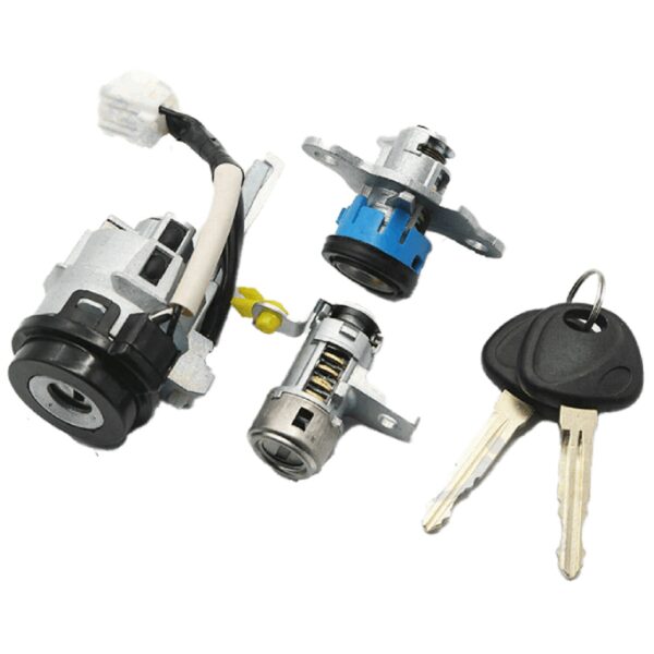 UrbanX Aftermarket Hyundai Verna Ignition Door And Trunk Lock Cylinder Coded - image 1