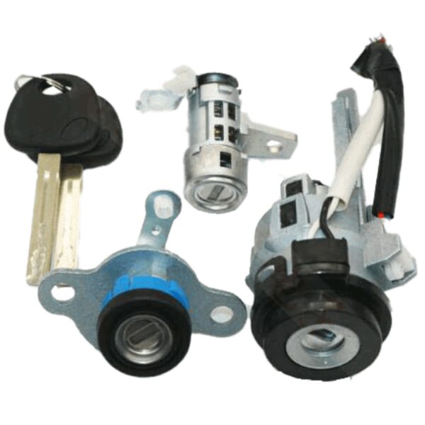 UrbanX Aftermarket Hyundai Verna Ignition Door And Trunk Lock Cylinder Coded - image 1