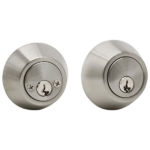 UrbanX Aftermarket Mxtech Grade 3 Double Cylinder Deadbolt, 2-3/8″ or 2-3/4″ Adjustable Backset Conventional Cylinder Satin Finish (SC1) - image 1