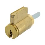 UrbanX Aftermarket Key in Knob (KIK) Cylinder KW1 Polished Brass Finish - image 1