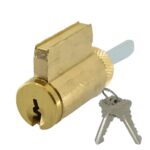 UrbanX Aftermarket Matech Key in Knob (KIK) Cylinder SC1 Polished Brass Finish - image 1