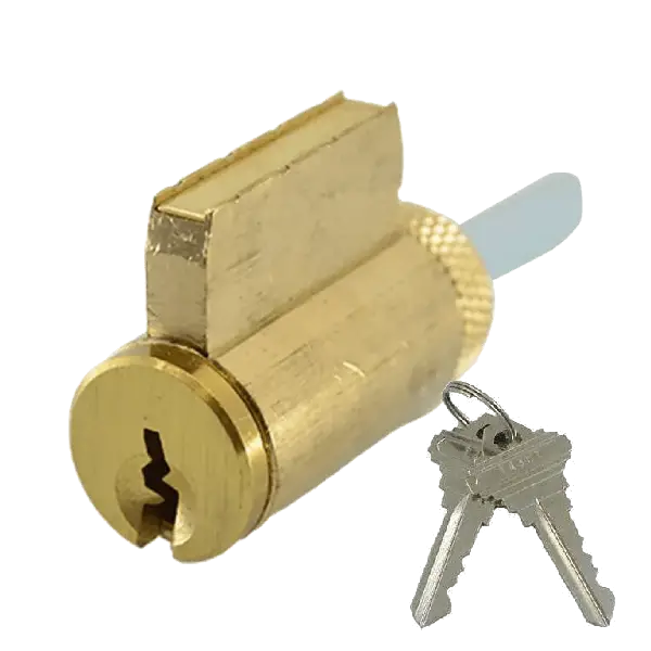 UrbanX Aftermarket Matech Key in Knob (KIK) Cylinder SC1 Polished Brass Finish - image 1