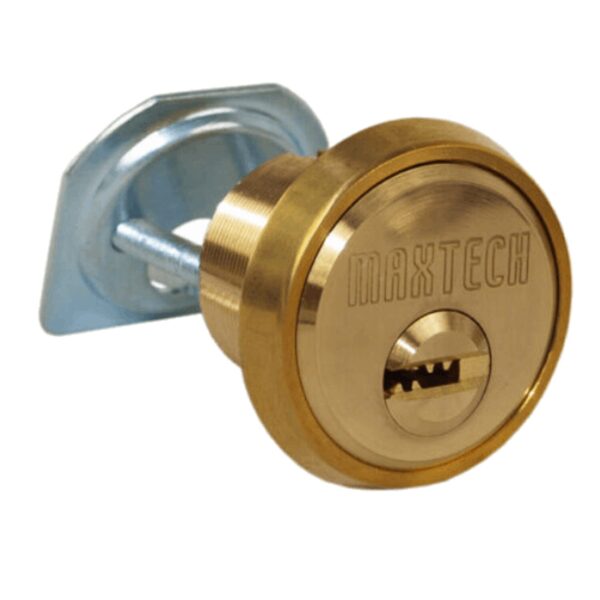 UrbanX Aftermarket Polished Brass 1-1/8″ Rim/Mortise Cylinder With 2 Keys 006 KEYWAY - image 1