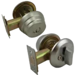 UrbanX Aftermarket Single Cylinder Heavy Duty Deadbolt With Thumb Turn Satin Chrome US26D SC1 - image 1