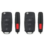 UrbanX (2-Pack) Replacement 2007-2011 Volkswagen EOS Key Fob – FCC: NBG92596263, 1K0959753P – PN: 1K0959753P – 4 Button