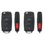 UrbanX (2-Pack) Replacement 2006 Volkswagen Jetta Key Fob – FCC: NBG92596263, 1K0959753P – PN: 1K0959753P – 4 Button