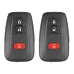 UrbanX (2-Pack) Replacement 2016 Toyota Prius Key Fob – FCC: HYQ14FBC – PN: 89904-47530 – 3 Button - Image 2