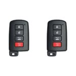 UrbanX (2-Pack) Replacement 2015 Toyota Corolla Key Fob – FCC: HYQ14FBA – PN: 89904-06140 – 4 Button - Image 3