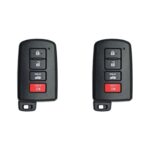 UrbanX (2-Pack) Replacement 2015 Toyota Camry Key Fob – FCC: HYQ14FBA – PN: 89904-06140 – 4 Button - Image 3