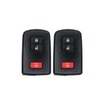 UrbanX (2-Pack) Replacement 2020 Toyota 4Runner Key Fob – FCC: HYQ14FBA – PN: 89904-0E092, 89904-0E091, 89904-60J70, 89904-0E090 – 3 Button - Image 2