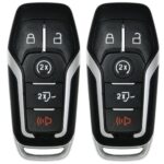UrbanX (2-Pack) Replacement 2015-2017 Ford F-150 Key Fob – FCC: M3N-A2C31243300, M3NA2C31243300, 164-R8117 – PN: 164-R8117 – 5 Button