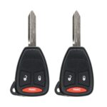 UrbanX (2-Pack) Replacement 2005 Dodge Durango Key Fob – FCC: KOBDT04A – PN: 05183348AA – 3 Button - Image 3