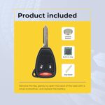 UrbanX Replacement 2007 Ram Key Fob – FCC: KOBDT04A – PN: 05183348AA – 3 Button - Image 6
