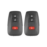 UrbanX (2-Pack) Replacement 2021 Toyota Corolla Hatchback Key Fob – FCC: HYQ14FBN – PN: 8990H-12180, 8990H12180 – 3 Button - Image 3