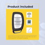 UrbanX Replacement 2014-2015 Hyundai Tucson Key Fob – FCC: TQ8-FOB-4F03 – PN: 95440-2S600 – 4 Button - Image 6